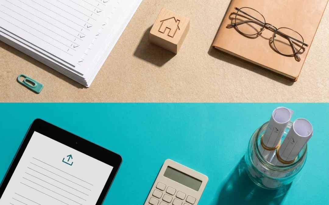 Professional header image for educational tutorial: Self-Employed and Buying Your First Investment Property: ...